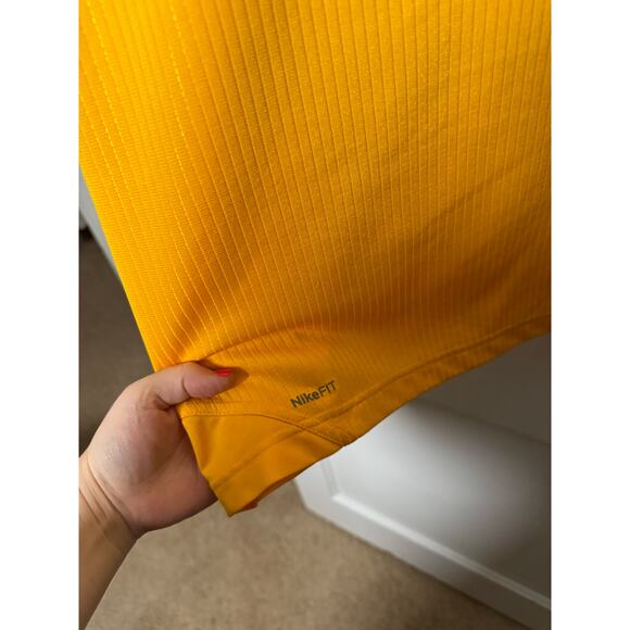 Nike WVU West Virginia University Yellow Gold Blue Tank Top Jersey Men's Large - Picture 7 of 10